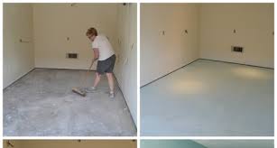 creative painting concrete floors ideas