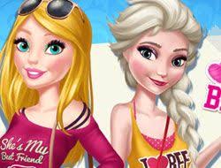 barbie and elsa fs barbie games