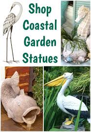 Garden Statues Coastal Beach Decor