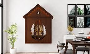 Wall Mounted Mandir Designs For Home