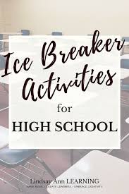 ideas for ice breaker activities