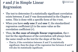 Simple Linear Regression Flashcards