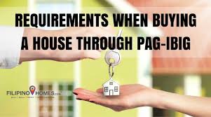 pag ibig housing loan application