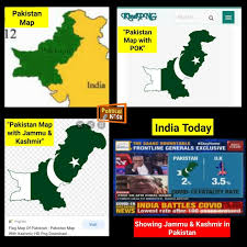 Total neighbouring countries of india. India Today Displays Distorted Map Of India Removes Kashmir From India