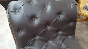 Sofa ikea axelstorp schwarz kunstleder 2er couch füße silber. Chaiselongue Chesterfield Leder Couch Moebel Kunst Galerie Com