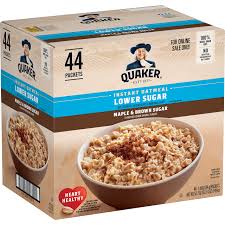 quaker instant oatmeal lower maple