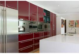 Kitchen breakfast bar here can be utilized for small, informal dinners but also as a party zone when entertaining. Red High Gloss Kitchen Cabinets Plywood Carcass High Gloss Kitchen Cabinets Kitchen Cabinetgloss Kitchen Aliexpress