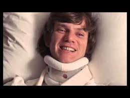 In stanley kubrick's dystopian 1971 film a clockwork orange, the title refers to the methods by which the prison system denies free will to alex delarge (malcolm mcdowell), the film's hyperviolent protagonist.set in a futuristic, culturally impoverished version of london, the film tracks alex and his gang of droogs as they roam the city in grotesque costumes and exaggerated codpieces. A Clockwork Orange 1971 Alex S Recovery Youtube