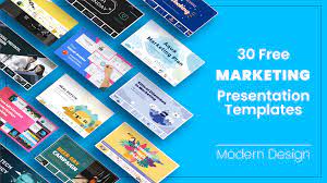 free marketing presentation templates