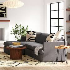Gliders are chairs where the seat is set on gliding rails to create a rocking chair functionality with a more modern design. Modern Contemporary Living Room Furniture Allmodern