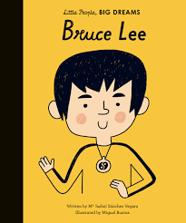 Bruce lee coloring page to color, print or download. Bruce Lee Little People Big Dreams