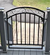 Antique Style Delaney Wrought Iron 3ft Tall Gate