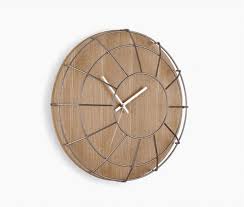 34 Wooden Wall Clocks To Warm Up Your