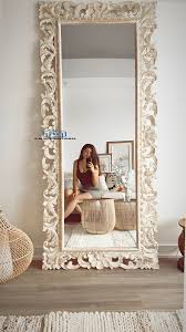Wooden Mirror Frame For Wall Decoration