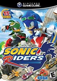 Sonic the hedgehog is a blue character known for his dazzling spins and loops. Sonic Riders Gamecube By Sega Amazon De Games