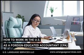 foreign educated accountant cpa