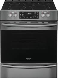electric range with air fry