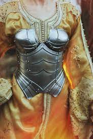 Steel Armor Corset Queen of the Lake/larp Armor/female - Etsy Israel