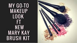 makeup look new mary kay brush kit
