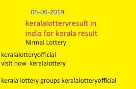 Kerala Lottery Chart 2019 Weekly Chart Kerala Lottery
