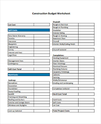 Free 10 Home Budget Forms In Pdf