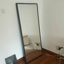 ikea stave mirror large 70x160cm black