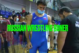 Wrestling Boner! - Russian Wrestler Gets Hard - ThisVid.com