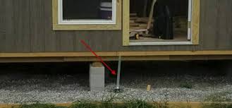 How do you anchor a shed to a gravel base?