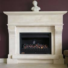 Large French Provincial Style Fireplace
