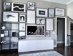 living room gallery wall ideas covet