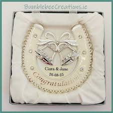 personalised wedding horseshoe