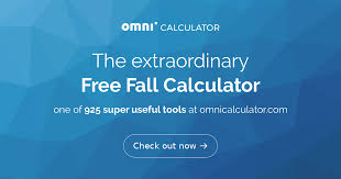 Free Fall Calculator Omni