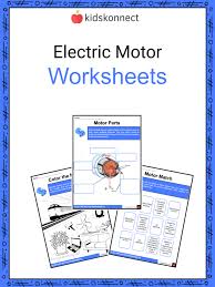 electric motor facts worksheets