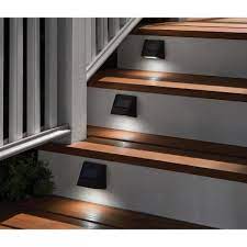 solar deck lights deck stair lights