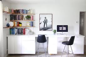 How to make a bookshelf desk. Make Your Own Custom Built In Desk A Beautiful Mess