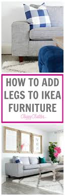 add legs to ikea couches