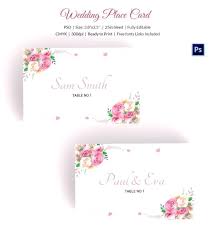 Wedding Place Card Templates Printable Christmas For Word
