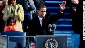 President barack obama gives his inauguration address during the public ceremonial inauguration at the us capitol. Full Speech Barack Obama 2009 Inaguration Speech Cnn Video