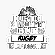 290 rugby mixed trivia questions to answer! Sayings Rugby Funny Stickers Redbubble