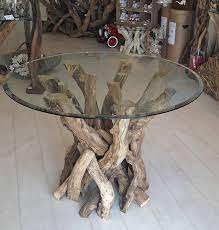 Driftwood Round Dining Table By Doris