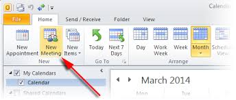 a meeting in outlook or owa