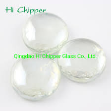 decorative outdoor clear glass gemstone
