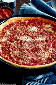chicago style deep dish pizza del s
