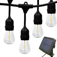 Solar Powered Outdoor String Lights Led