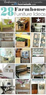 28 farmhouse furniture ideas with