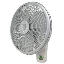 Oscillating Wallmount Fan With Remote