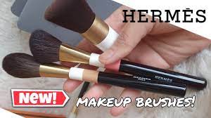 new hermes makeup brushes hermesbeauty