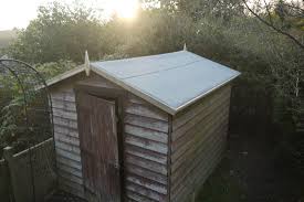 how to install shed roof felt step by