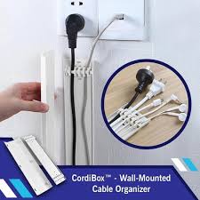 Great Home Wall Mounted Cable Organizer