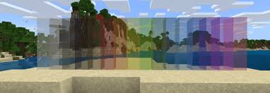 mcpe bedrock connected glass